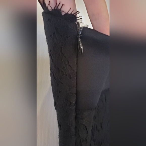 Ted Baker Black lace dress TB size 0 - Picture 5 of 9